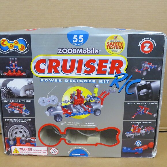ZOOBMobile R/C Cruiser Power Designer Kit - Ages 6+ | 1+ players NOS IOB - Picture 1 of 9
